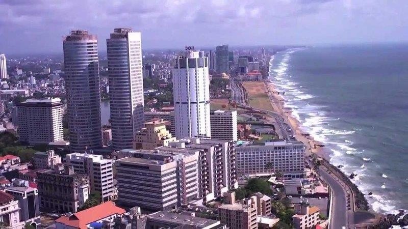 Colombo city and waterfront