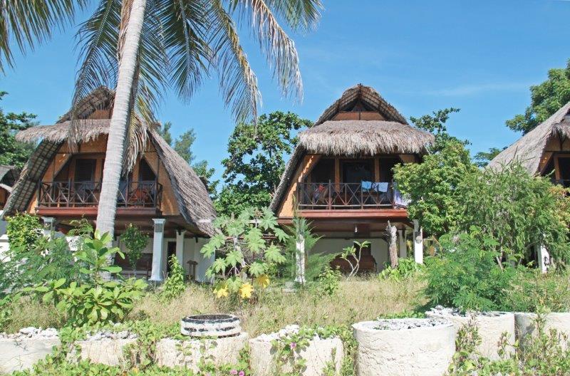 Tropical villas in Bali